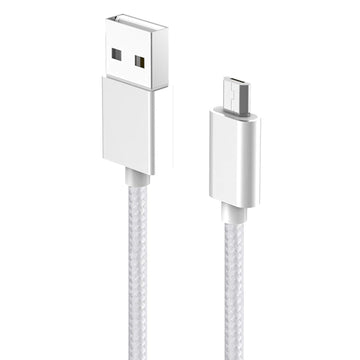 IWIO Micro USB [1Pack 3M] Cable Extra Long Durable Nylon Braided Charging USB Micro USB Data Sync Cord Compatible with Nokia 110 4G 2023
