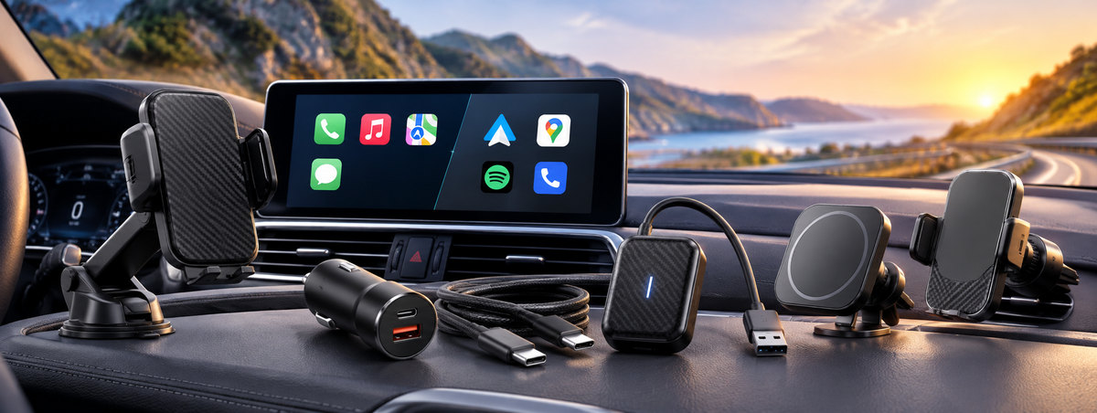 CarPlay and Android Auto accessories from IWIO