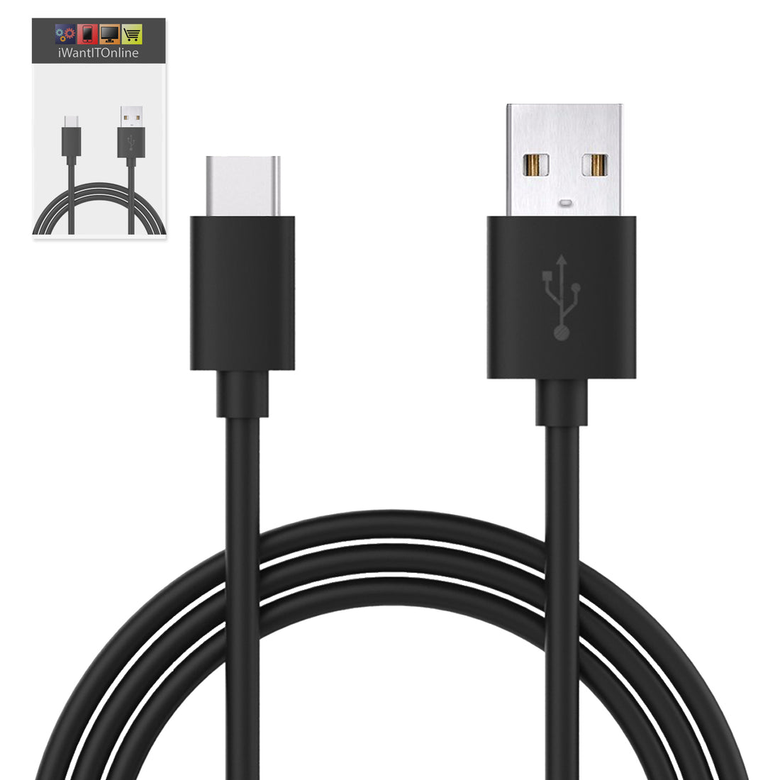 IWIO® 1m USB to USB C Type C Charging cable