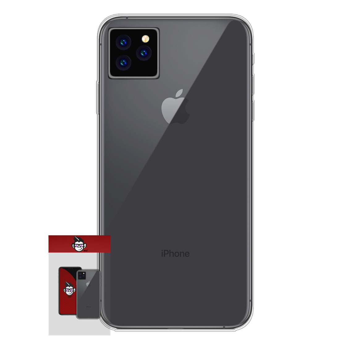 IWIO® Gel Case for Apple iPhone 11 - Clear