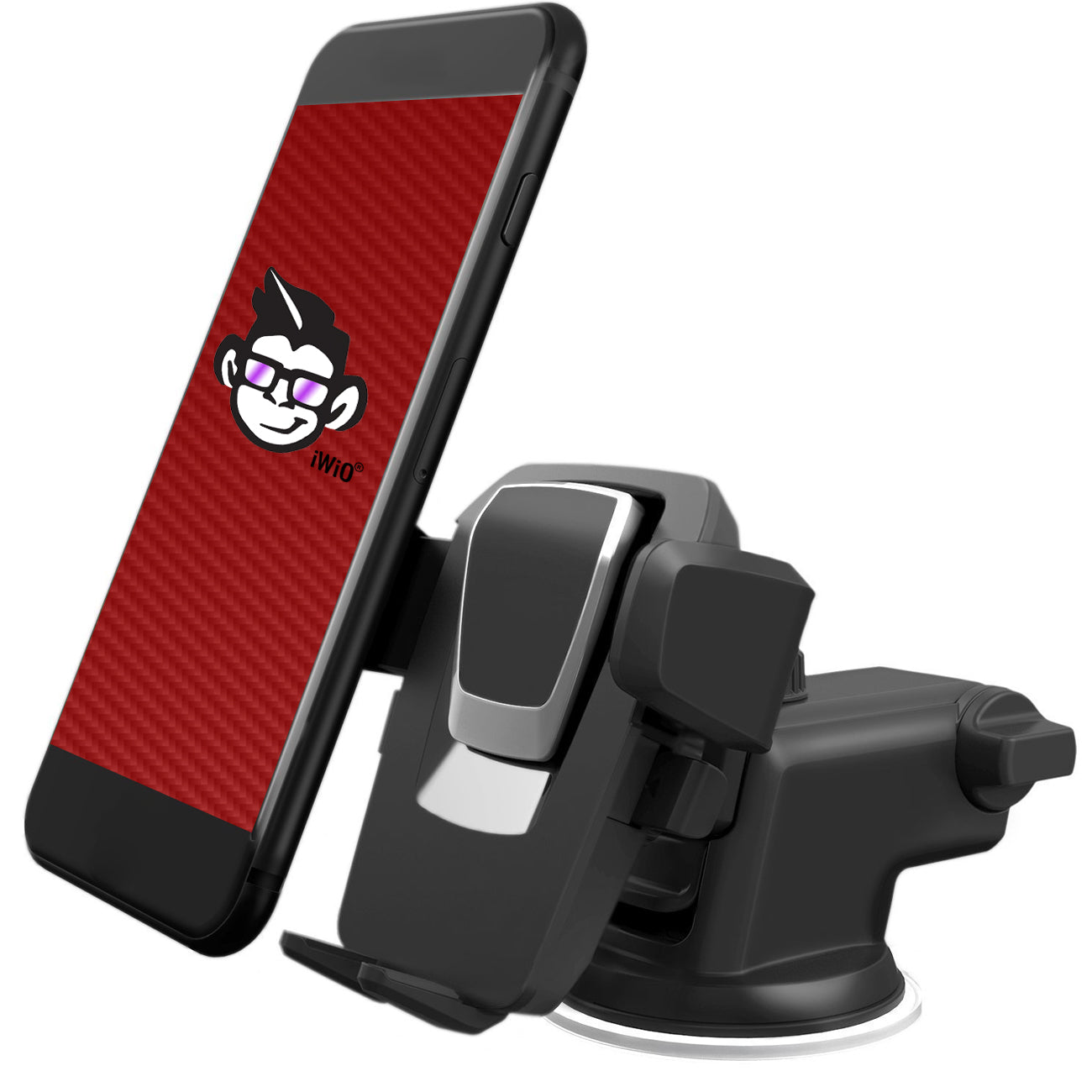 Car holder Phone Smartphone one-tap 360 Degrees One Touch Windscreen and Dashboard Extendable